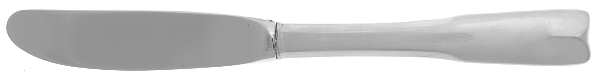 Colonial Theme (Sterling, 1964) Modern Hollow Butter Spreader (Stainless)