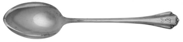 Delicacy (Sterling, 1987) Monogram Tablespoon (Serving Spoon)