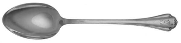 Delicacy (Sterling, 1987) Monogram Place/Oval Soup Spoon
