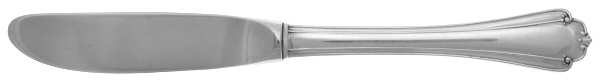 Delicacy (Sterling, 1987) Modern Hollow Butter Spreader (Stainless) by Lunt Silver