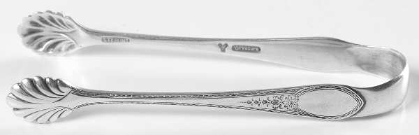 Early American-Engraved (Sterling, 1926) Bon Bon Tongs