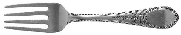 Early American-Engraved (Sterling, 1926) Baby Fork