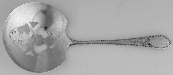 Early American-Engraved (Sterling, 1926) Solid Bon Bon Spoon