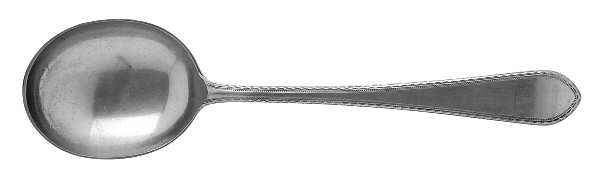 Early Colonial (Sterling, 1930) Round Bowl Soup Spoon (Gumbo)