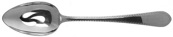 Early Colonial (Sterling, 1930) Pierced Tablespoon (Serving Spoon)