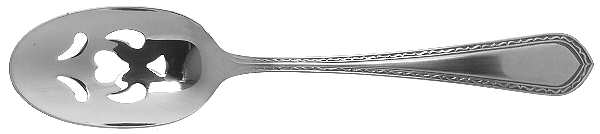 Early Colonial (Stainless, 1980) Pierced Tablespoon (Serving Spoon)