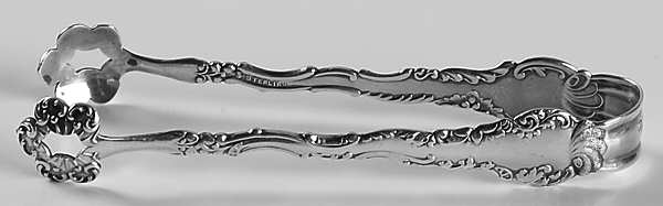 Elaine (Sterling, 1893) Small Sugar Tongs