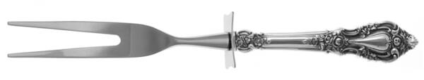 Eloquence (Sterling, 1953) Carving Fork Small with Stainless Prongs HC