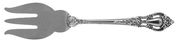 Eloquence (Sterling, 1953) Large Solid Fish Serving Fork
