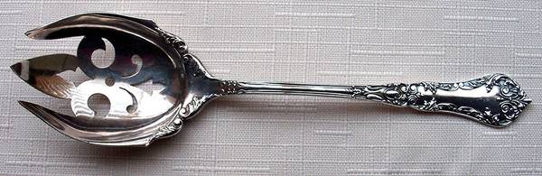 Eltham (Silverplate, 1890) Medium Solid Cold Meat Serving Fork