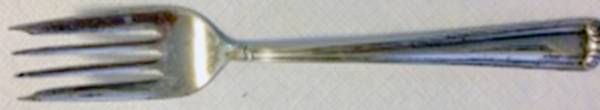 Embassy Scroll (Sterling, 1981, no monograms) Individual Solid Fish Fork