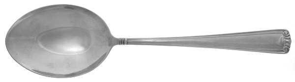 Embassy Scroll (Sterling, 1981, no monograms) Solid Salad Serving Spoon