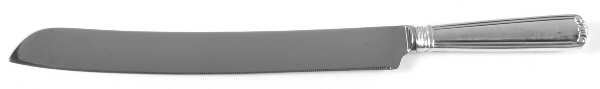 Embassy Scroll (Sterling, 1981, no monograms) Wedding Cake Knife with Stainless Blade