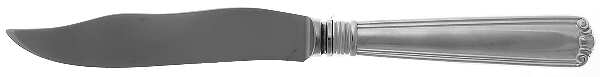 Embassy Scroll (Sterling, 1981, no monograms) Individual Fish Knife with Stainless Blade