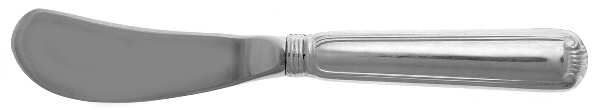 Embassy Scroll (Sterling, 1981, no monograms) Butter Spreader Hollow Hdl-Paddle/Stainless Blade