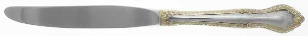 English Georgian Gold (Silverplate) Modern Hollow Knife