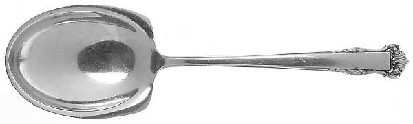 English Shell (Sterling, 1937) Small Solid Berry/Casserole Spoon