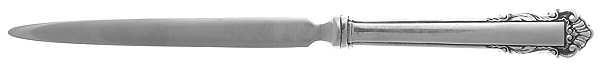 English Shell (Sterling, 1937) Letter Opener with Stainless Blade