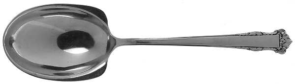 English Shell (Sterling, 1937) Preserve Spoon