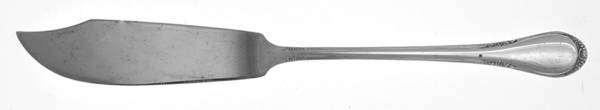 Evening Rose (Sterling, 1952) Flat Handle Master Butter Knife