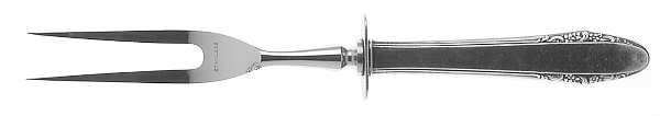 Festival (Sterling, 1936) Small Steak Carving Fork with Stainless Prongs