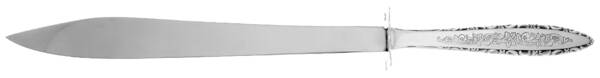 Floral Lace (Sterling, 1967) Small Carving Knife W/Sterling Guard
