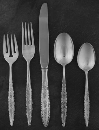 Floral Lace (Sterling, 1967) 40 Piece Estate Set