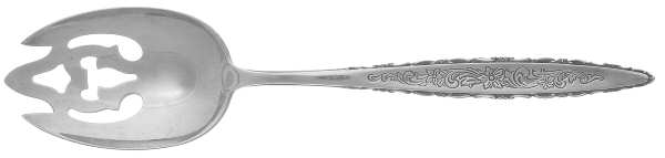 Floral Lace (Sterling, 1967) Pierced Tablespoon (Serving Spoon)