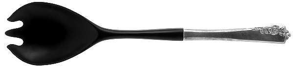 Garnet Rose (Sterling, 1960) Salad Serving Fork with Plastic Prongs