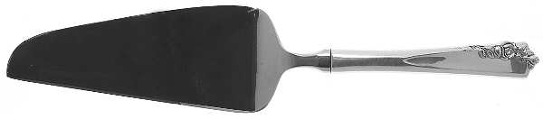 Garnet Rose (Sterling, 1960) Pie & Cake Server with Stainless Blade by Lunt Silver