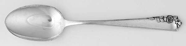 Garnet Rose (Sterling, 1960) Teaspoon by Lunt Silver