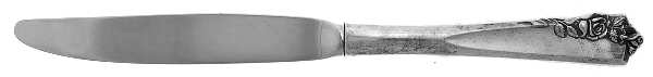 Garnet Rose (Sterling, 1960) Modern Hollow Knife by Lunt Silver