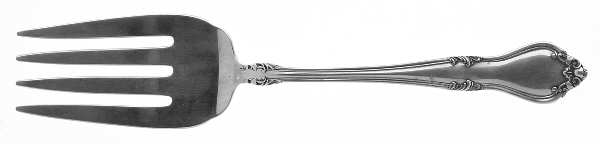 Georgian Manor (Sterling, 1958) Small Solid Cold Meat Serving Fork