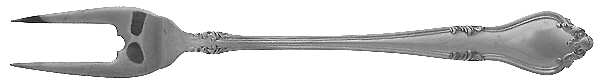 Georgian Manor (Sterling, 1958) Short Handle Pickle/Olive Fork