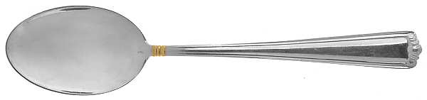 Golden Embassy Scroll (Sterling) Demitasse Spoon