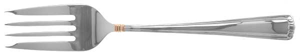 Golden Embassy Scroll (Sterling) Individual Salad Fork
