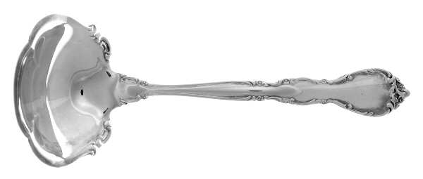 Haverford (Silverplate, 1980) Solid Gravy Ladle by Lunt Silver