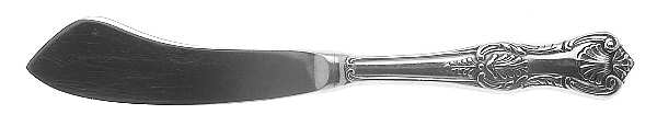 Hillsborough (Stainless, 1980) Hollow Handle Master Butter Knife