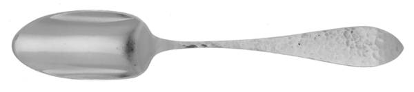 Jefferson-Hand Hammered (Sterling, 1903) Solid Cheese Scoop by Lunt Silver