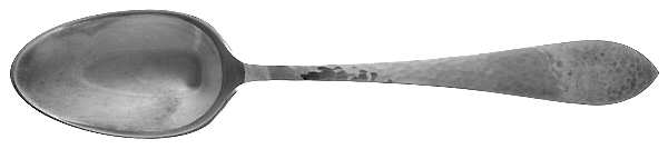 Jefferson-Hand Hammered (Sterling, 1903) Tablespoon (Serving Spoon)