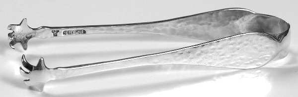 Jefferson-Hand Hammered (Sterling, 1903) Sugar Tongs
