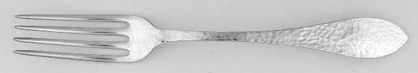 Jefferson-Hand Hammered (Sterling, 1903) Fork