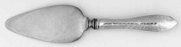 Jefferson-Hand Hammered (Sterling, 1903) Cheese Server with Stainless Blade