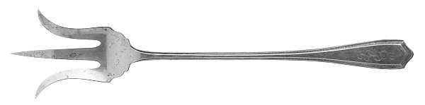 Knickerbocker (Sterling, 1912) Large Lettuce Serving Fork