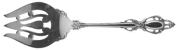 Lasting Grace (Sterling, 1975) Small Solid Cold Meat Serving Fork