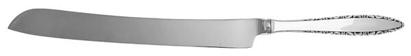 Lace Point (Sterling, 1965) Wedding Cake Knife with Stainless Blade HC