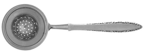 Lace Point (Sterling, 1965) Tea Strainer Overcup Serving-Stainless Bowl HC