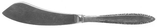 Lace Point (Sterling, 1965) Hollow Handle Master Butter Knife