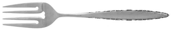 Lace Point (Sterling, 1965) Individual Salad Fork by Lunt Silver