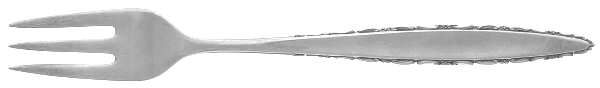 Lace Point (Sterling, 1965) Cocktail/Seafood Fork by Lunt Silver